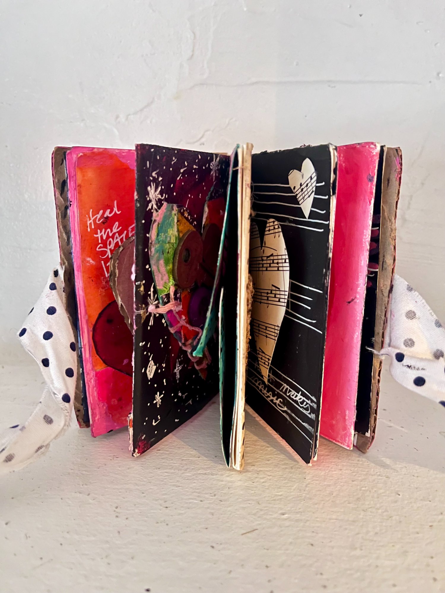 Mixed Media Mini Journal Workshop