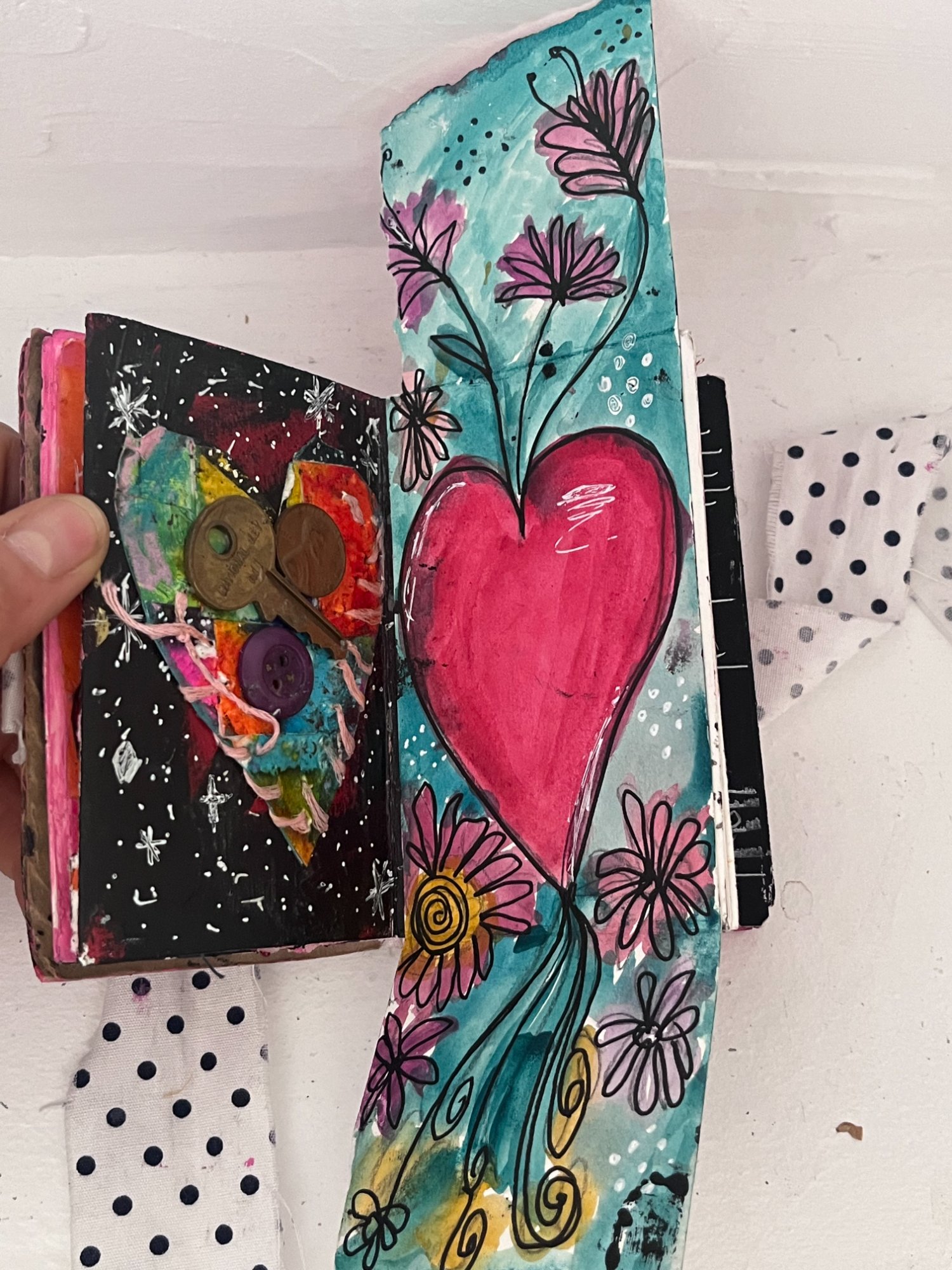 Mixed Media Art Journal Workshop